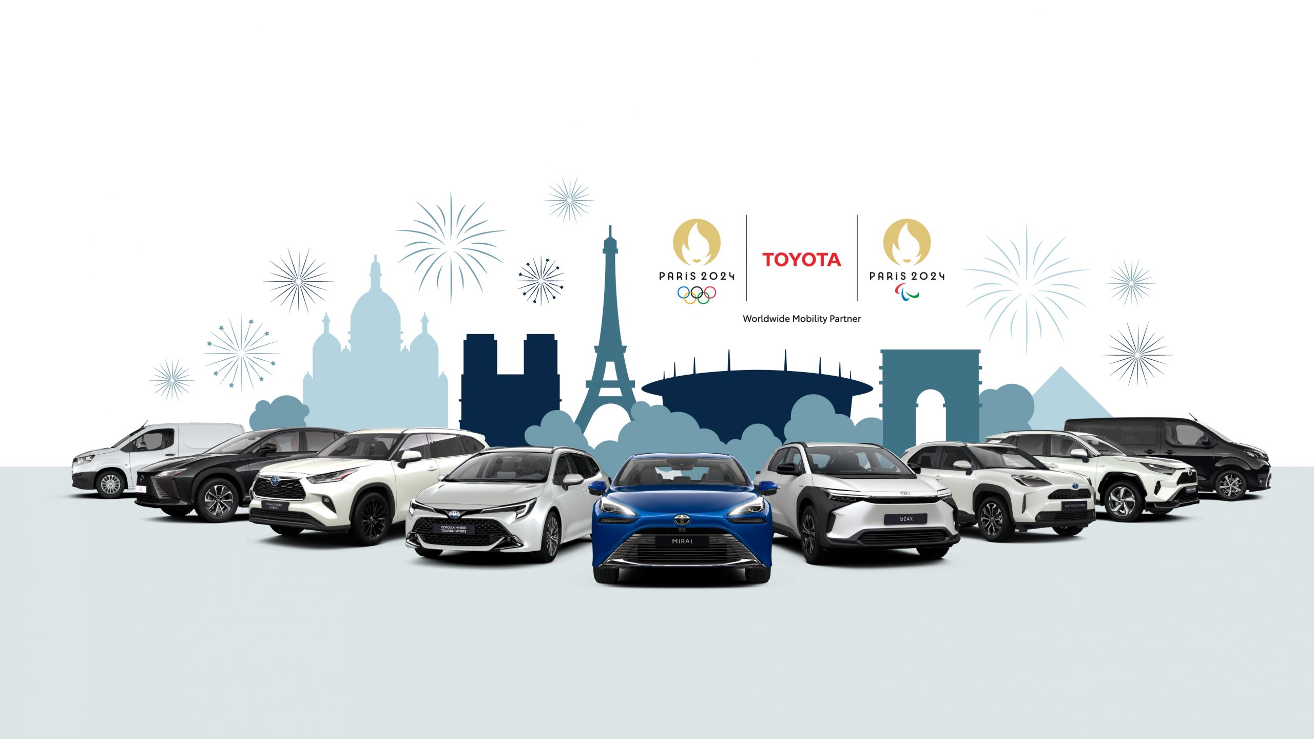 Toyota ofrecerá movilidad sostenible para todos en los Juegos Olímpicos